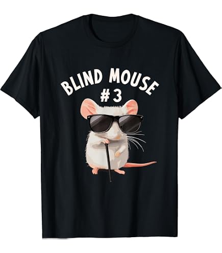 Amazon.com: Three Blind Mice Nursery Rhyme Halloween Costume T